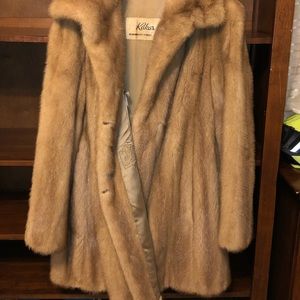 Kakas Real Mink Fur Long Coat